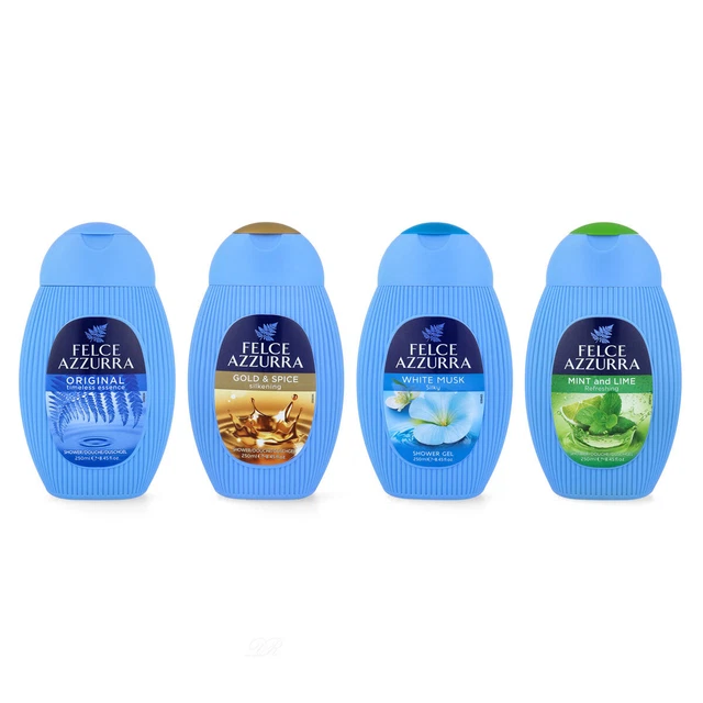 PAGLIERI FELCE AZZURRA DOCCIA GEL DOCCIA SET 4x250 ml