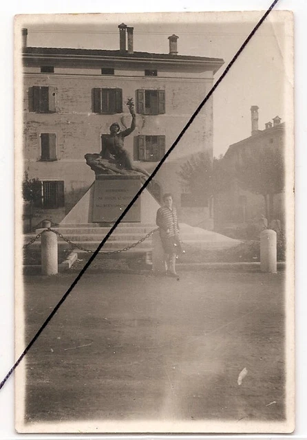 Minerbio Bologna foto Monumento ai Caduti della Grande Guerra WW1 WWI - fp nvg