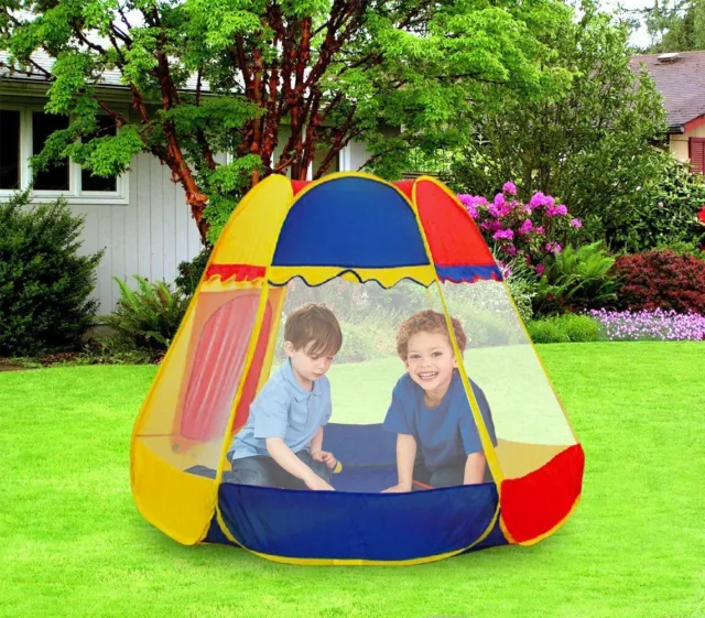 Tienda Automático Pop Up Grande 120x150cm Juego Casa Jardín Niños