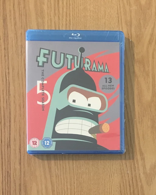 FUTURAMA COMPLETE FIFTH Season Series 5 UK Blu Ray NEW SEALED EUR 7 futurama-complete-fifth-season-series-5-uk-blu-ray-new-sealed-eur-7