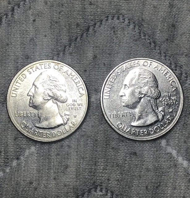2019 W Quarters. American Memorial Park & River of No Return (Idaho) Lot of 2