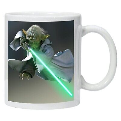 Yoda Star Wars personalizzato stampato Caffè Tè Bevande Tazza Regalo