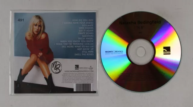 Natasha Bedingfield N.B. UK ADV CDR 2007 Numbered!