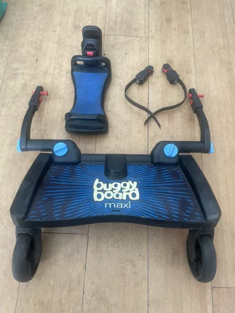 Lascal BuggyBoard Maxi  With Saddle Seat & Standing Area And Straps