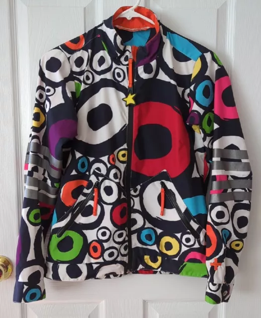 Rossignol Jc de Castelbajac Colorful Art "Bubbles" Zip Jacket Windstopper W's SM Rossignol Jc de Castelbajac Colorful Art "Bubbles" Zip Jacket Windstopper W's SM