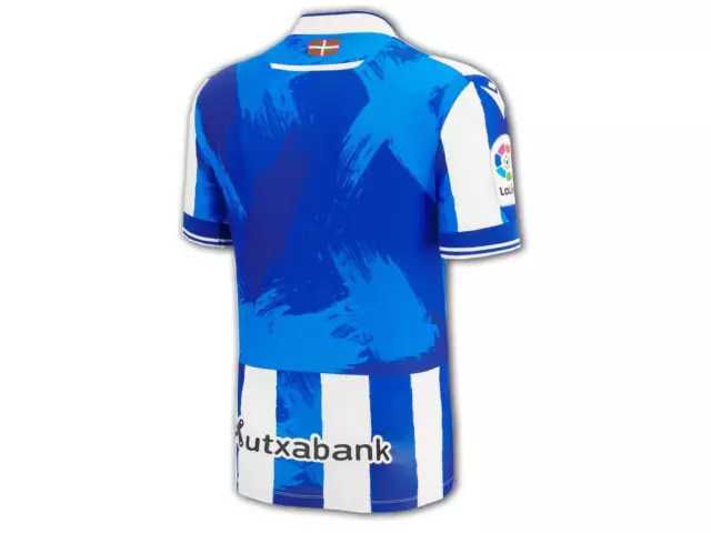 Macron Real Sociedad Casa Camisa 22 23 San Sebastián Camiseta Fan Jersey S-3XL 3