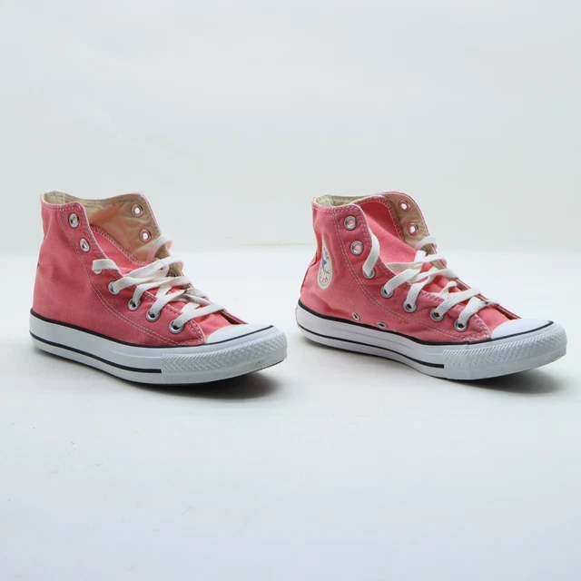 CONVERSE ALL STAR USATE eur 37 5 Uk5 Cod.SS4043 unisex tela rosa EUR 24 99 PicClick IT