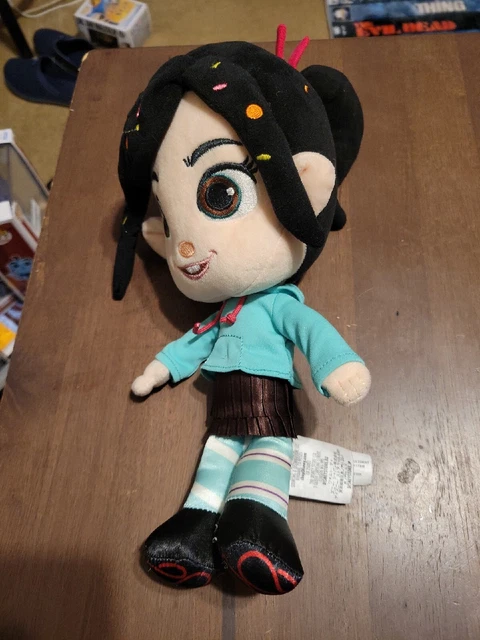 DISNEY VANELLOPE VON Schweetz Plush Doll Wreck-It Ralph 2. Puddles Blue ...