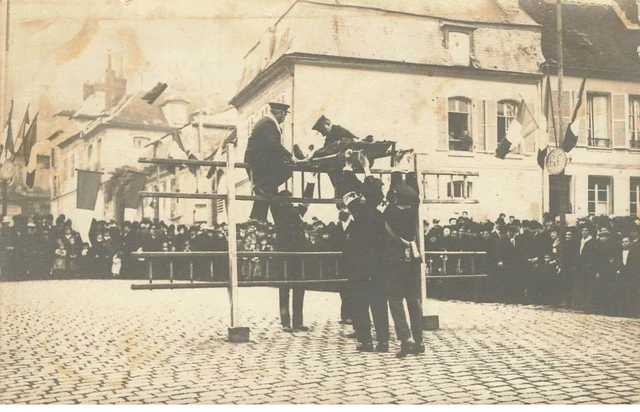 Sante #Fg37897 Croix Rouge Concours Demonstration De Passage D Obstacles Branca
