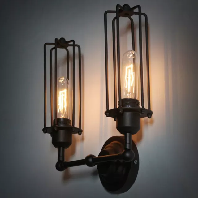 Vintage Retro Industrielle Rustikal Wandleuchter Wandlichter Veranda Lampe