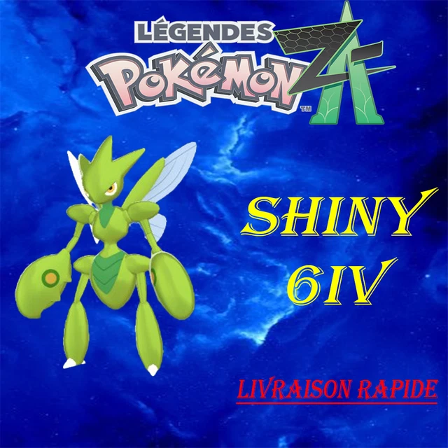 Pokémon Légendes Z-A Cizayox Shiny 6IV - édition France 2025 Pour Nintendo Switch, Neuf Scellé
