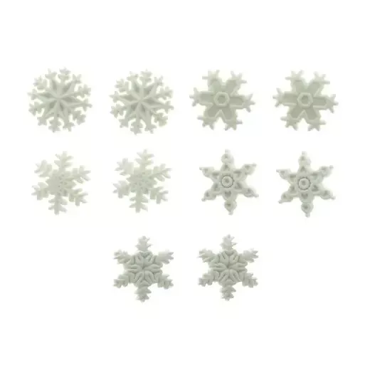 Christmas Holiday Snowfall Snowflakes Dress it up! Novelty Embellishments