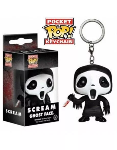 Pocket Pop Scream Ghost face keychain Funko