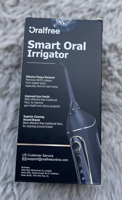 Riego oral inteligente Oralfree con 4 modos y bajo ruido