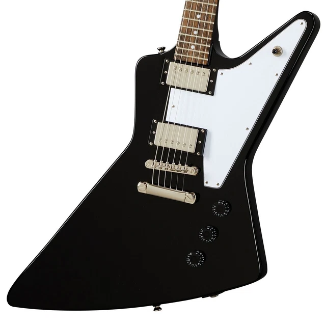 EPIPHONE INSPIRED BY Gibson Electric Guitar Explorer Ebony with Gig bag