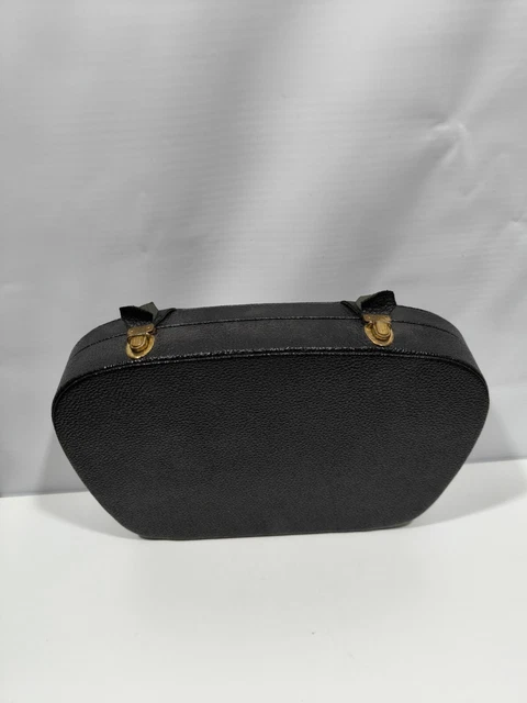 Sac Vanity / Trousse De Toilette Vintage Thermor En Cuir Bleu - Style Fourre-tout - Occasion