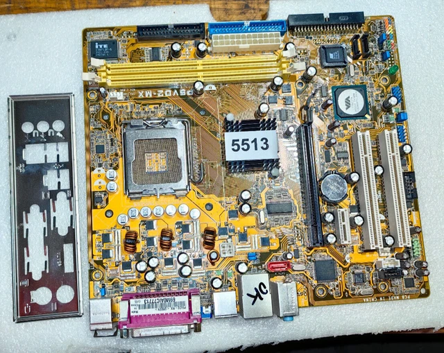 Carte Mère ASUS P5QL PRO Socket 775 – ATX, DDR2, Testée Et Fonctionnelle