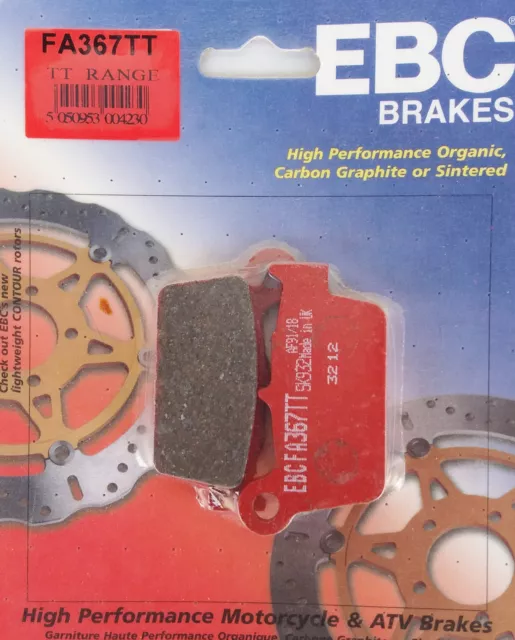 FA367TT Yamaha - EBC Bremsbeläge Bremsklotz brake pads Carbon hinten