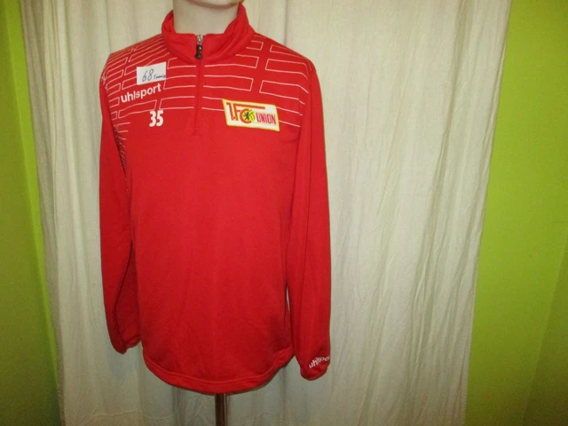 1.FC Union Berlin uhlsport Spieler Freizeit-Training Zipper/Jacke + Nr.35 Gr.M