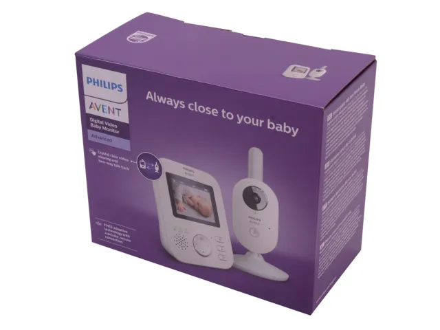 Philips Avent Scd833/26 Video Babyphone Avec Caméra 10 Heures Accu Neuf & Rare