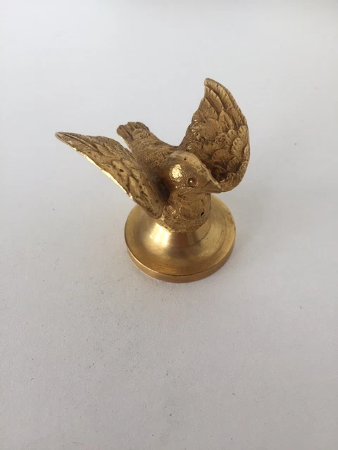 Petit Bronze Doré Oiseau Bronze Animalier Mini Bronze Bronze Miniature