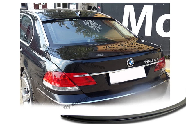 Pour BMW E65 Tuning Spoiler Aileron M7 Sport Couvercle de Compartiment à Bagages