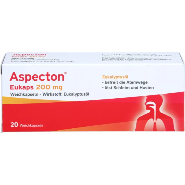 Aspecton Eukaps 200 mg Weichkapseln, 20 St. Kapseln 6149134
