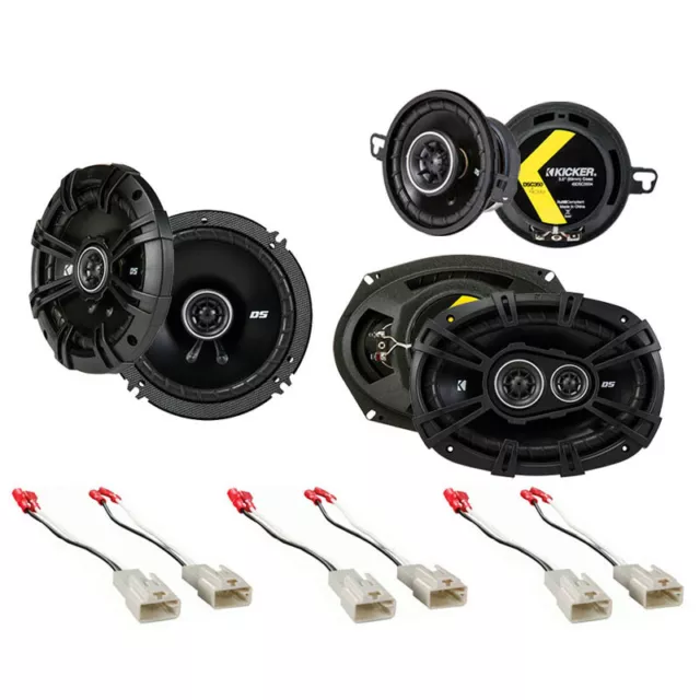 Fit Toyota Tacoma 2005-2014 Factory Speaker Replacement Kicker DS Series Package