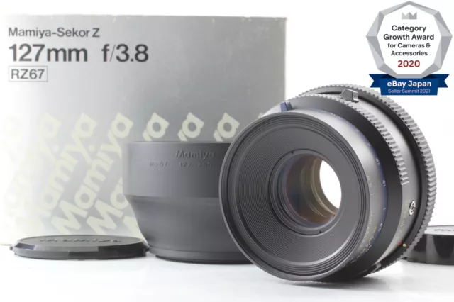 No Fog **MINT in Box** Mamiya Sekor Z 127mm f/3.8 Lens For RZ67 Pro II IID Japan