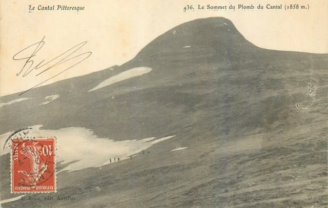 LE CANTAL le summit du lead du cantal