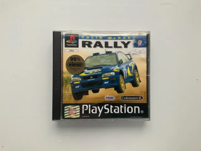 Sony PlayStation one - PS1 - Colin McRae Rally - Game - Complete - PAL
