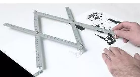 Jakar 18" Artists Wooden Pantograph - Enlarges, Reduces, Rescales Images - 3811