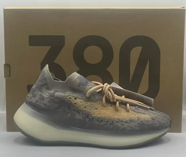 ADIDAS Yeezy Boost 380 Sneaker FX9764 Mist UK 10 44 2/3  ZX NMD TORSION EQT