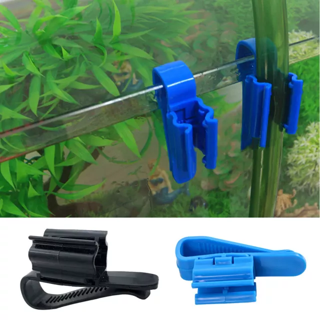 1 X Aquarium-Filtrationsschlauchhalter Wasserrohr-Befestigungsclip O