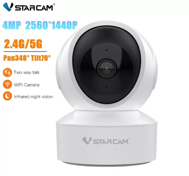 VStarcam CS49Q 4MP HD 5G WiFi Security IP Camera Mini Baby Monitor Night Vision