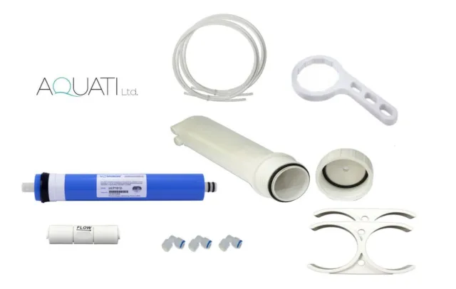 Additional Reverse Osmosis membrane housing kit with fittings + spanner Aquati