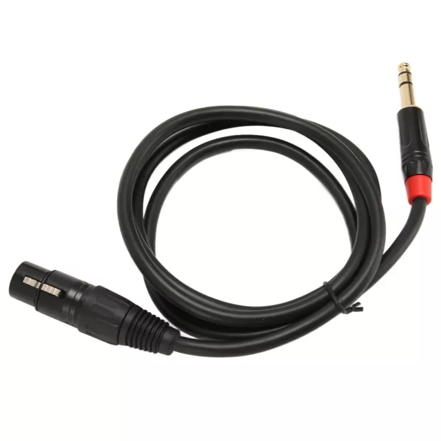 XLR Female To 6.35mm Cable Low Noise Prevent Interference XLR To 1/4in Sound AUS