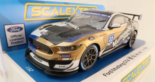 Scalextric C4403 Ford Mustang GT4 Canadian GT 2021 Multimatic Motorsport 1:32