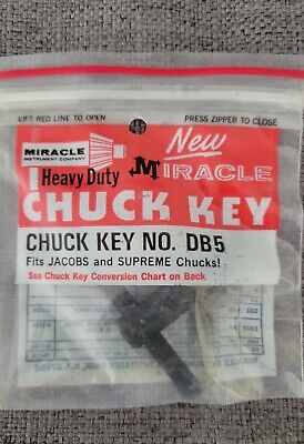 Miracle Chuck Key DB5  Heavy Duty. New in Original  packaging