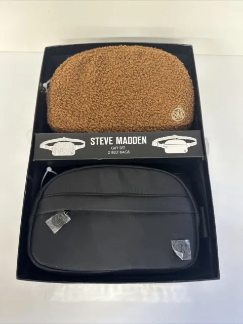 NIB Steve Madden Set of 2 Belt Bags