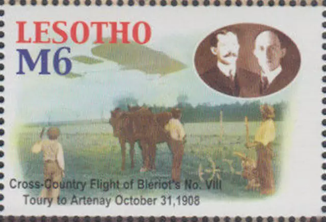 Lesotho #SG1916c MNH 2004 Cross country flight Bleriots [1334c Mi1903]