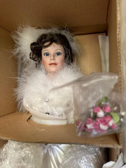 Winter Romance - Ashton Drake Porcelain Bride Doll