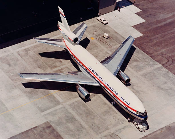 MCDONNELL-DOUGLAS DC-10 AIRLINER During Factory Rollout Old Aviation ...