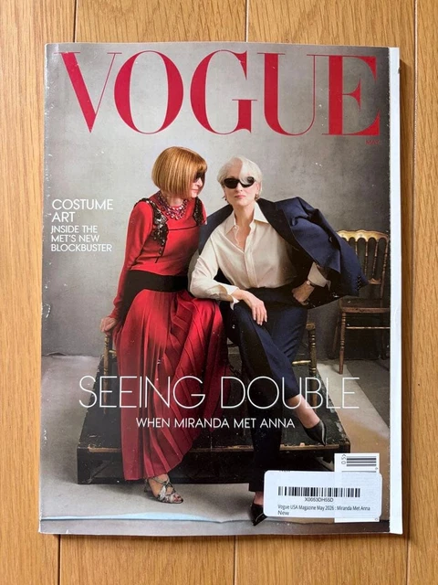 雑誌 VOGUE USA May 2025 Miranda Met Anna