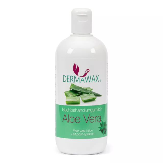 Dermawax Nachbehandlungsmilch mit Aloe Vera zur Haarentfernung Enthaarung Waxing