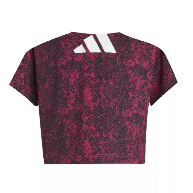 adidas Kids TI Printed Cp T-Shirt Cropped