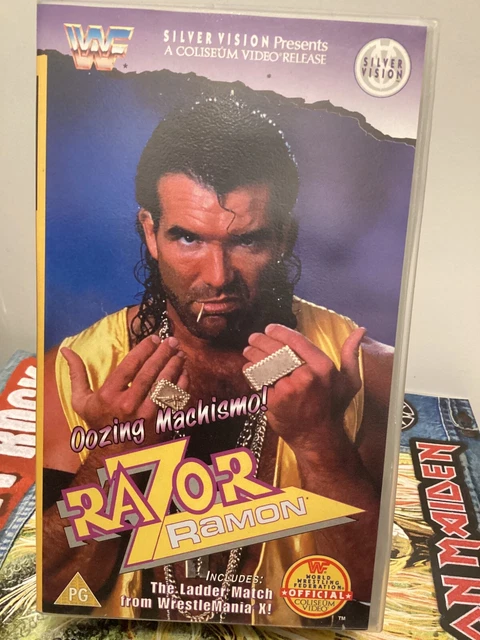 WWE / WWF Razor Ramon: Oozing Machismo VHS - Rare £20.00 - PicClick UK