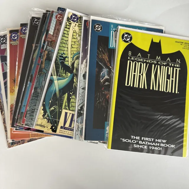 Batman Legends Of The Dark Knight Comic Book Lot #1 2 19-30 51 & Annuals 1 2 & 4