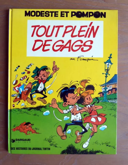 FRANQUIN - MODESTE et POMPON Tout plein de gags EO