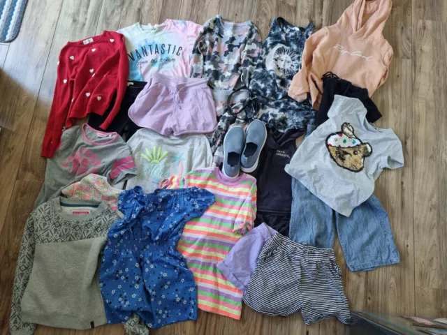 Girls Clothes Bundle- Mixed Sizes - 21 Items - Next, M&S, Rip Curl, New Look